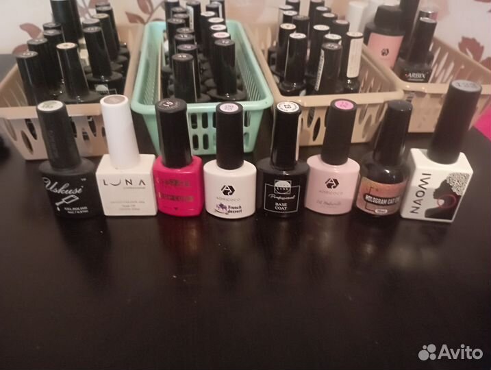 Гель лак для ногтей набор