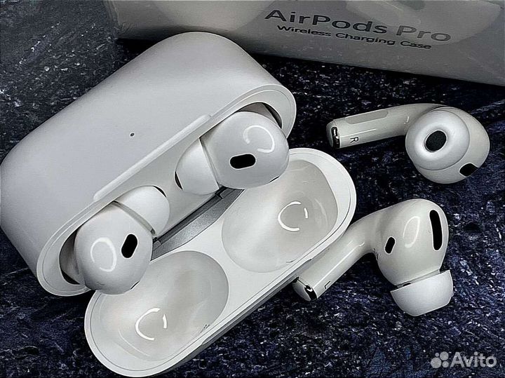 Airpods pro 2 platinum + чехол
