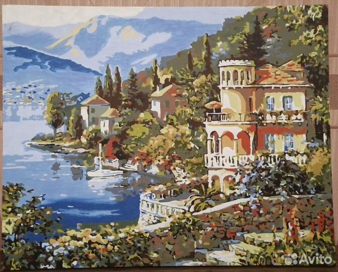 Готовая картина по номерам