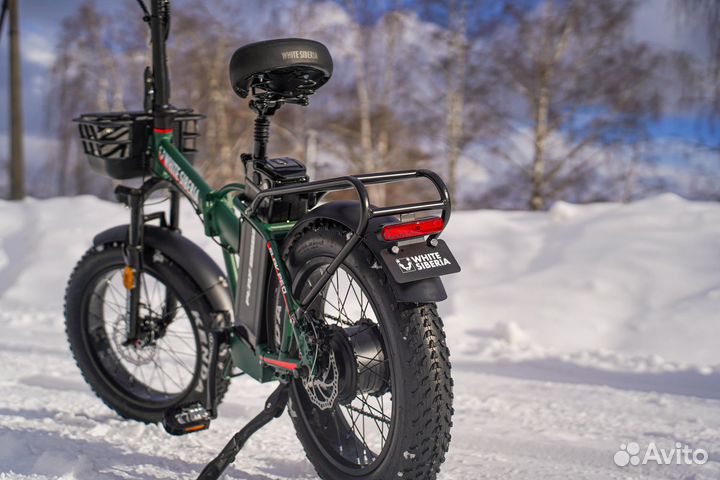 Электровелосипед White Siberia Slav PRO 1000W