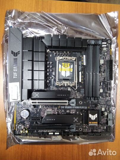 Материнская плата asus tuf gaming b760m plus d4