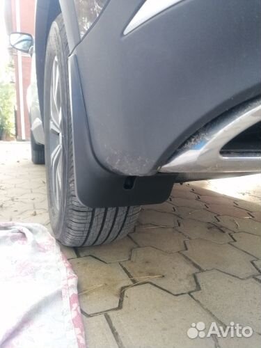 Комплект брызговиков Chery Tiggo 7 Pro (4 шт)