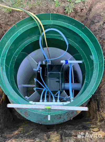 Септик под ключ без откачки