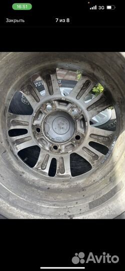 Колеса в сборе toyota 100