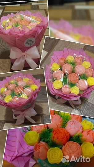 Букет из мыла