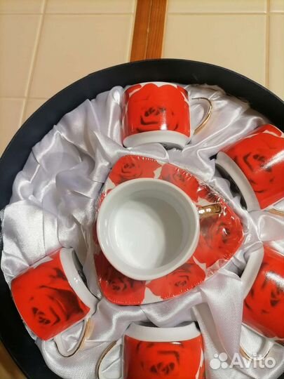 Кофейный сервиз новый