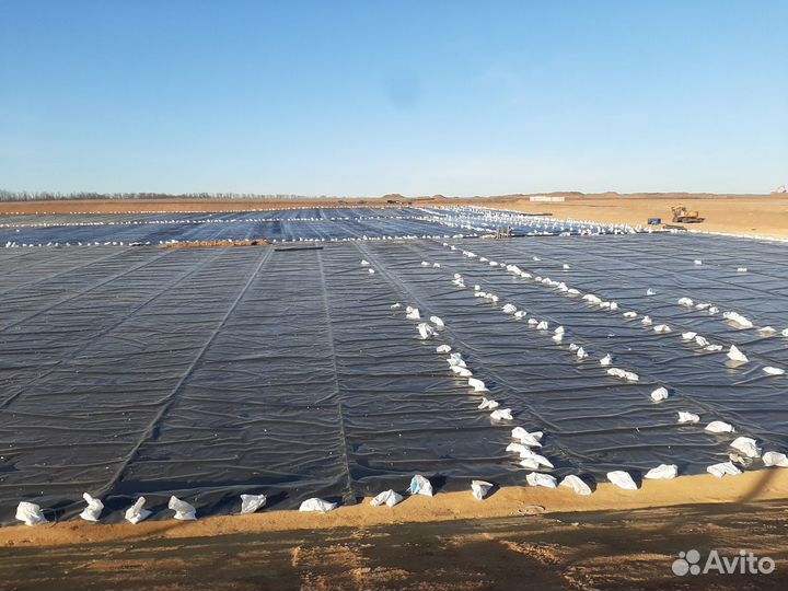 Монтаж геомембраны, сварка геомембраны