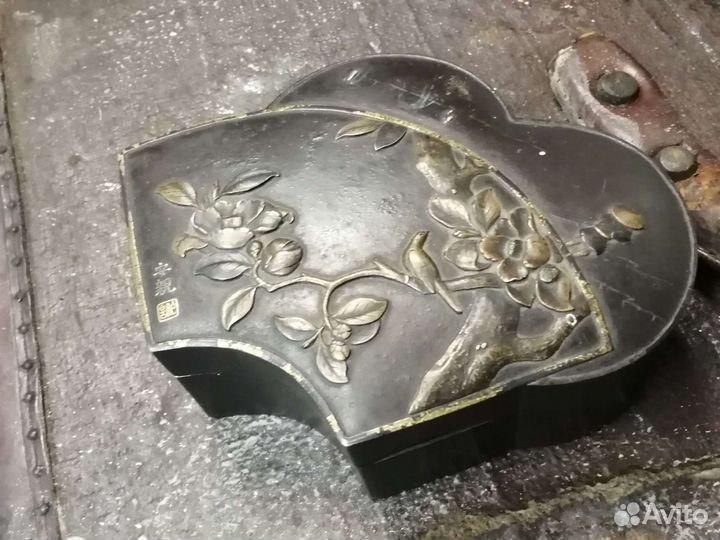 Старинная шкатулка азия 