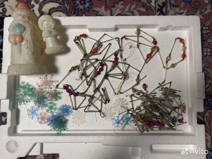 Новогодние игрушки СССР 70-х годов