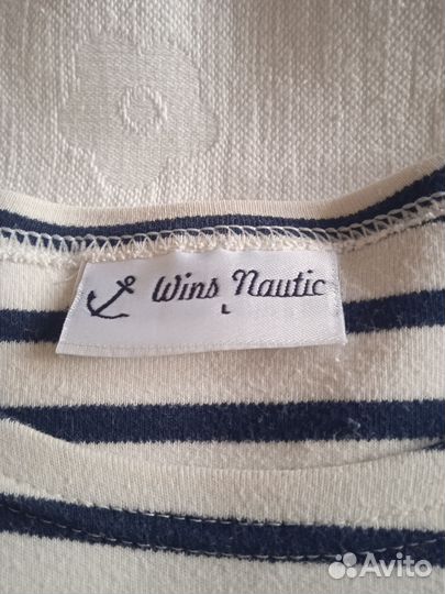 Тельняшка. Wins Nautic. Р-р L. Б/у.Сост. хорошее