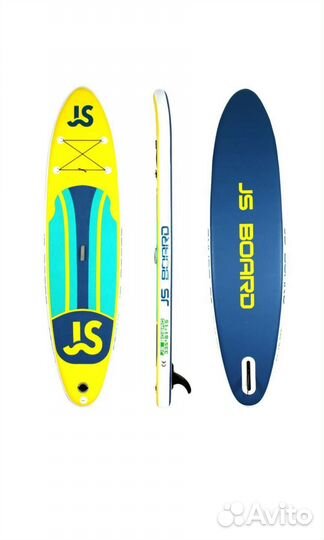 Надувные SUP доски JS ninja, yellow/blue 11, новые