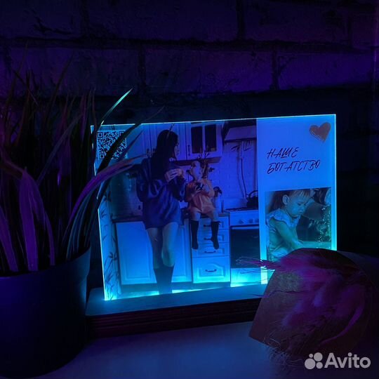 Витраж с вашим фото