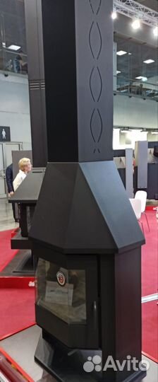 Камин Мюнхен Гигант черный