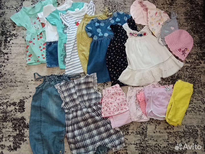 Летние вещи пакетом 80-92