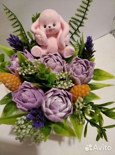 Букет из мыла