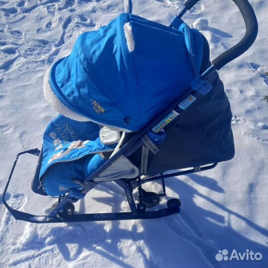 Коляска санки