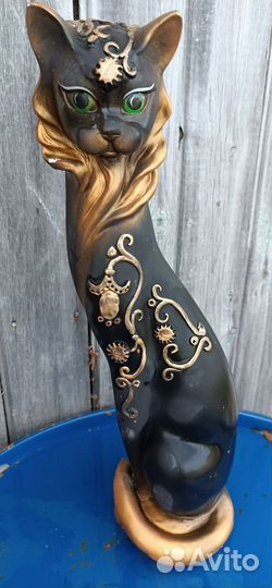Статуэтка кошки, высота 48 см