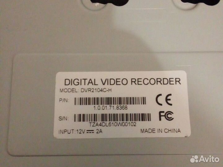 Видеорегистратор dahua dvr2104c-h