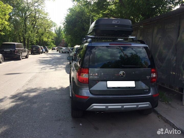 Автобокс на крышу Skoda Yeti ED Магнум