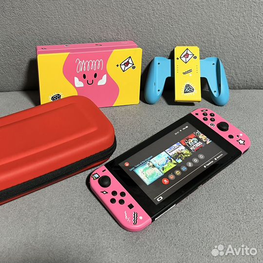 Nintendo Switch Rev.1 Прошивка 128Gb Custom