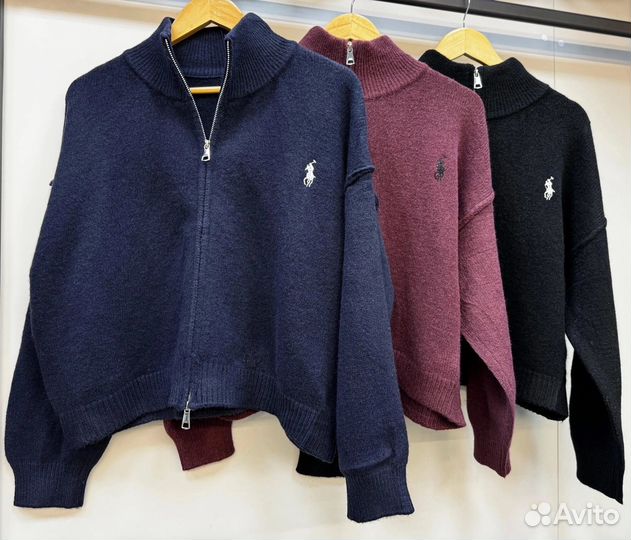 Джемпер на молнии polo ralph lauren