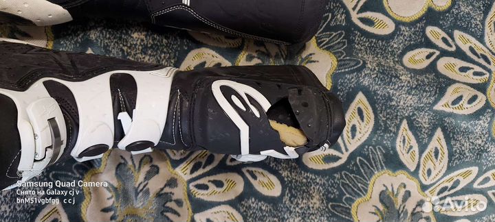 Мотоботы кроссовые 43