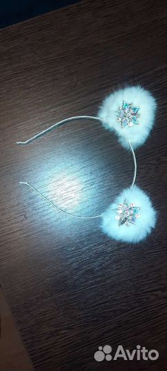 Ободок ушки костюм кошечки чилдренс плейс