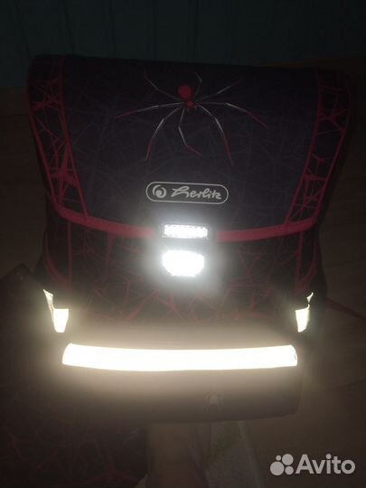 Школьный рюкзак/ранец и мешок для обуви с пауком