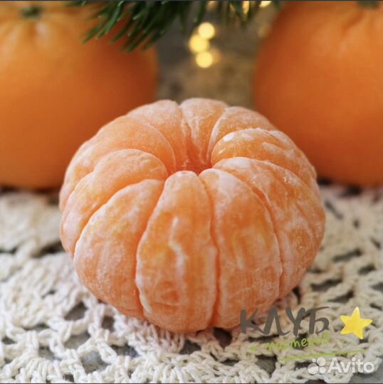 Силиконовые формы для мыла мандарины