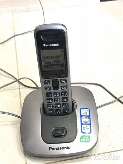 Panasonic телефон беспроводной kx-tg6411ru