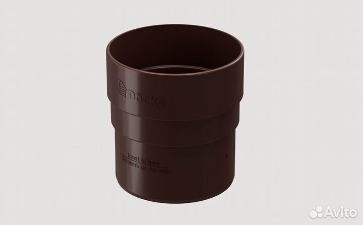 Муфта соединительая Docke standard, темно-коричнев