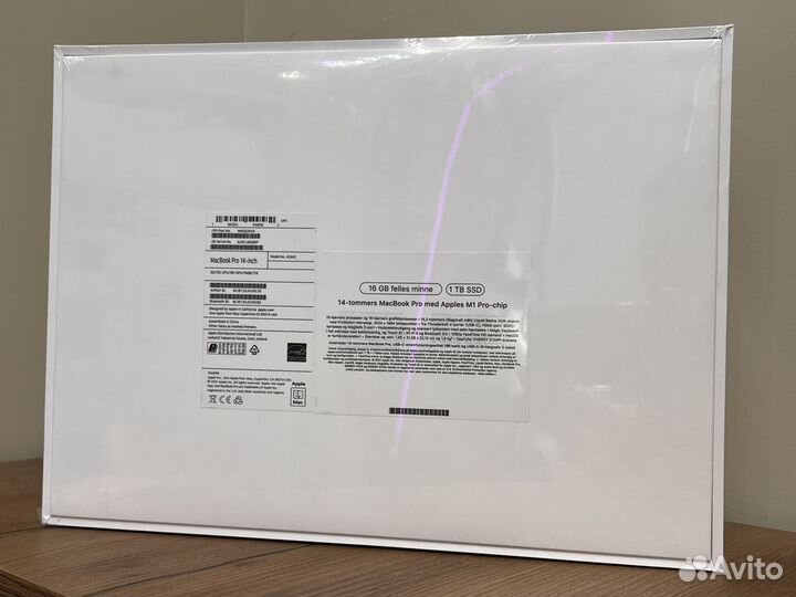 Apple macbook pro 14 m1 16 1T