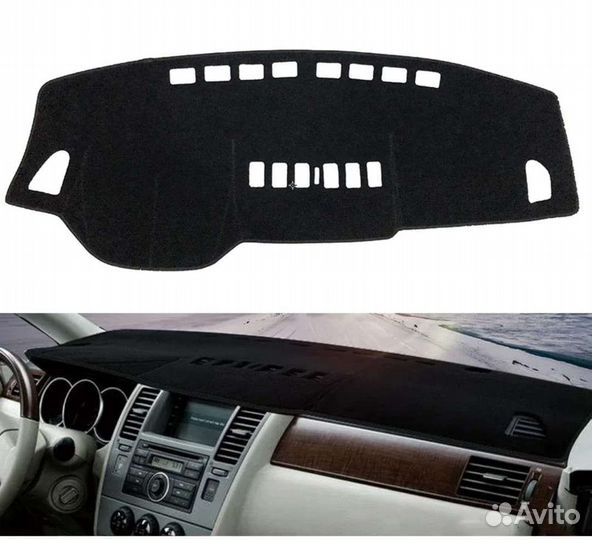 Коврик для приборной панели Nissan Tiida