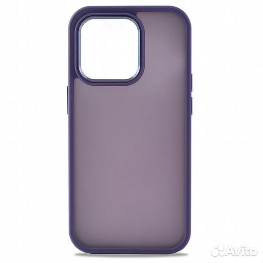Чехол для iPhone 14 Pro Shiny Edging (Фиолетовый)