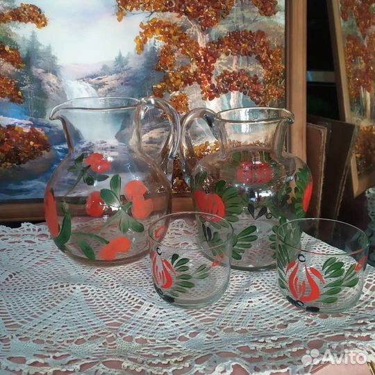 Кувшин стекло СССР