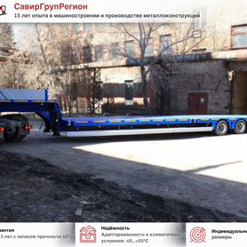 Полуприцеп трал (тяжеловоз) Авиком 98713-04, 2024