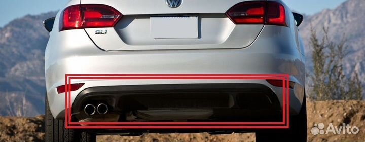 Нижний спойлер