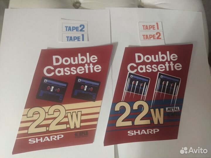 Наклейки sharp GF 666z,555,666