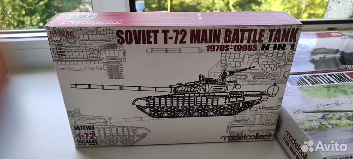 Modelcollect 1:72 Т-72А,Е-100, Е50 и другие