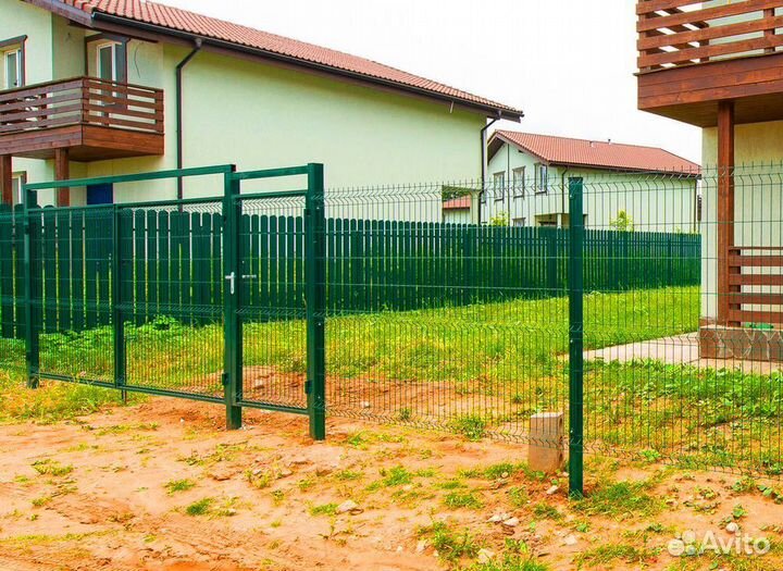 Забор 3Д гитерра с утановкой