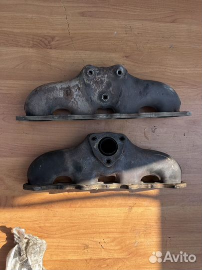 Коллектор выпускной левый Porsche Cayenne