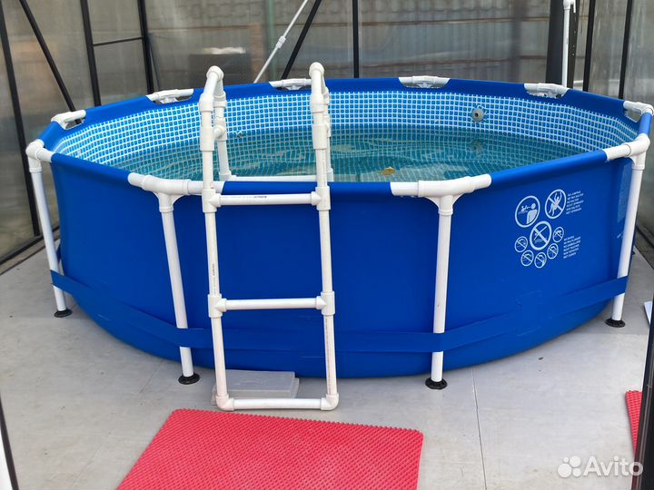 Каркасный бассейн бу 3,05х0,76