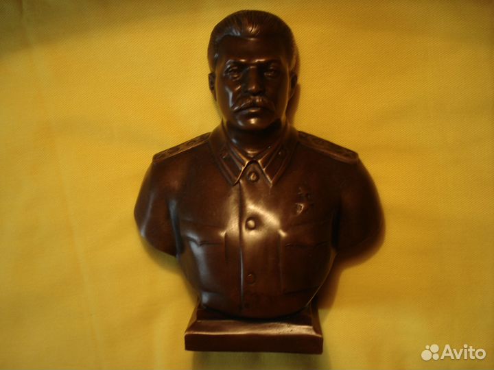 Иосиф Сталин Пузатый Бронза Редкий 1953 СССР