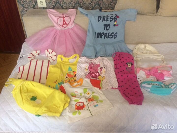 Детская одежда и обувь пакетом