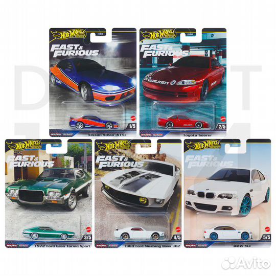 Hot Wheels Premium Форсаж