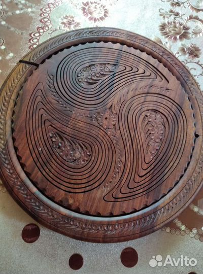 Ваза декоративная дерево