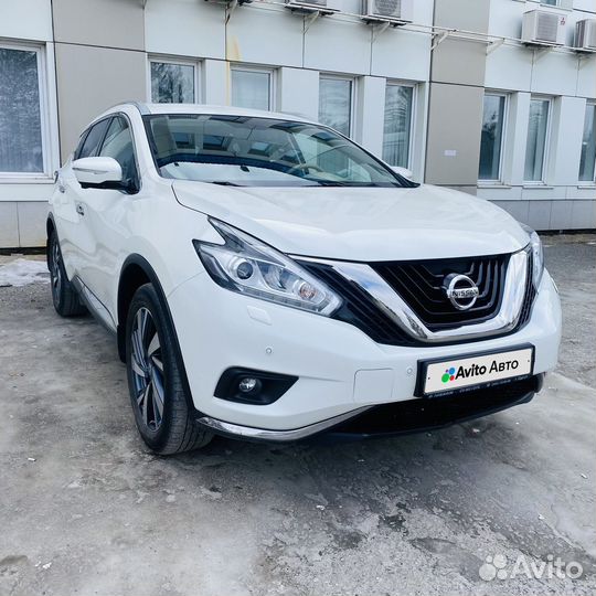 Nissan Murano 3.5 CVT, 2017, 55 300 км