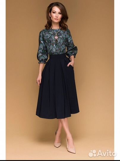 Платье женское миди