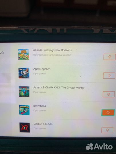Nintendo switch lite с играми
