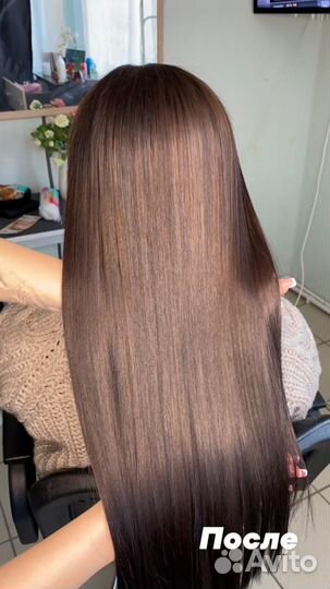 Окрашивание кератин ботокс